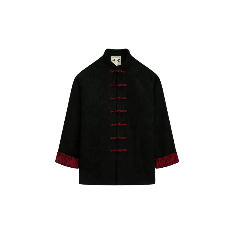 XUANSHENG Puffer Jacket Men's Black-2