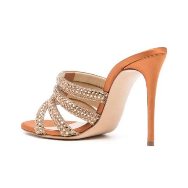 Casadei Stratosphere 110mm Studded Sandals-3