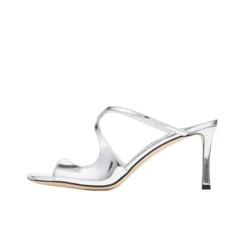 Jimmy Choo Anise Slide Slippers 7.5cm Women's Lace
