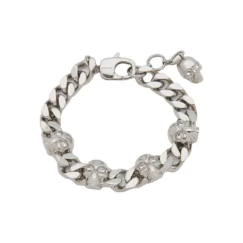 Alexander McQueen Skull Chain Bracelet