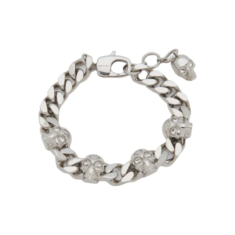 Alexander McQueen Skull Chain Bracelet-0
