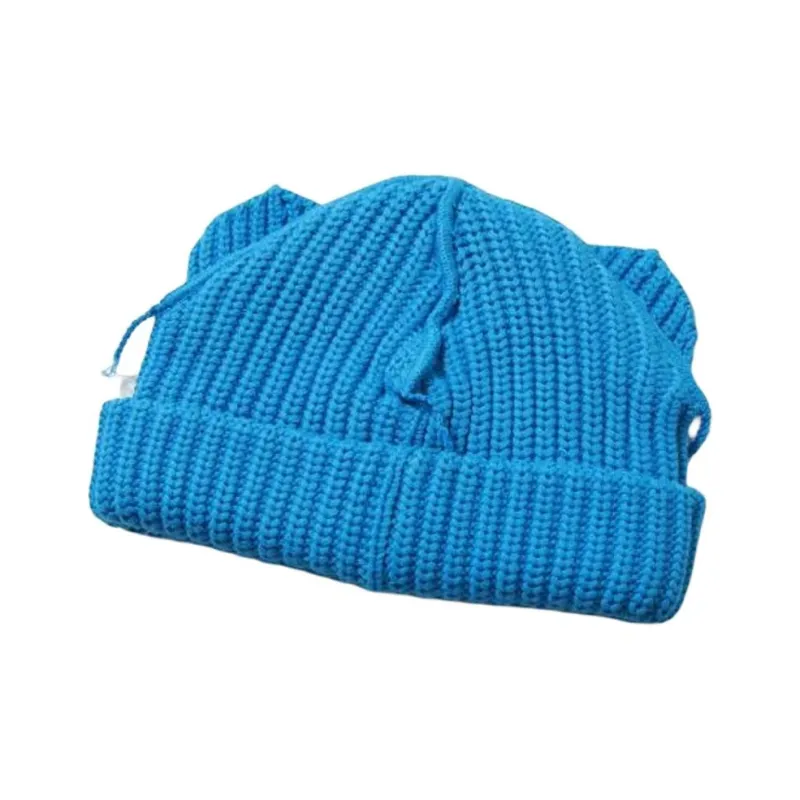 CHARLES JEFFREY Chunky Ears Logo-patch Beanie-1