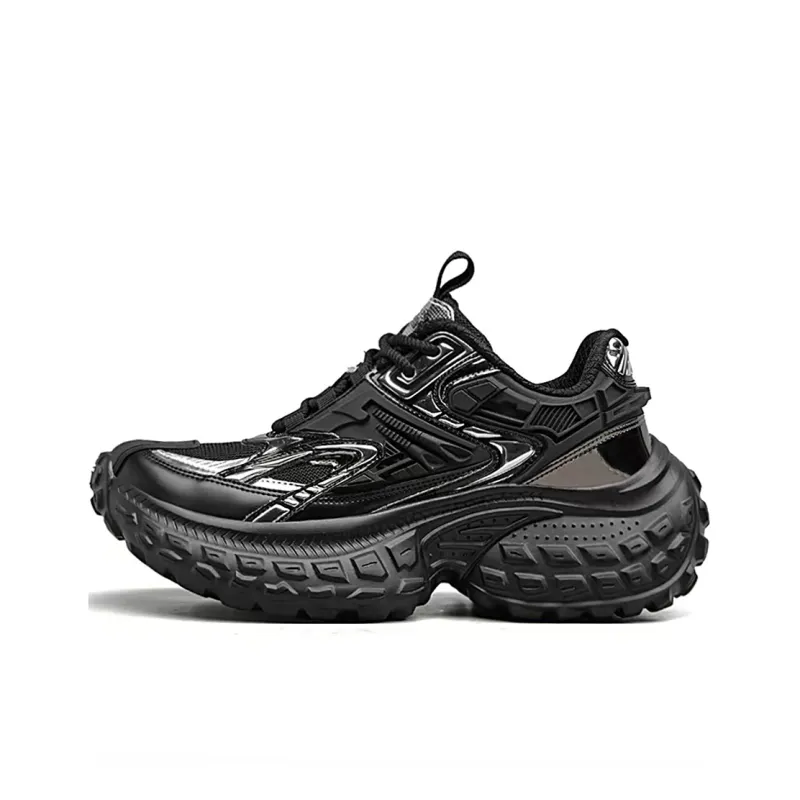 ORD Impact Resistant Wear Resistant Lightweight Breathable Slip Resistant Low Top Chunky Sneakers Unisex-0