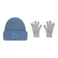 Blue Hood+Gray Glove