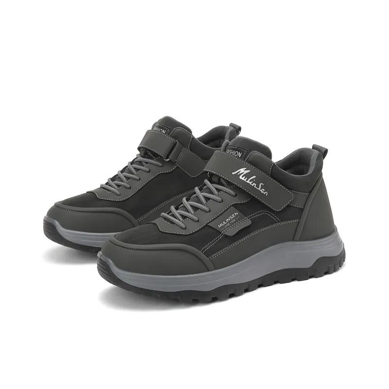 Mulinsen Walking Insulated Shoe Mid-Top Casual Shoes Men's-7