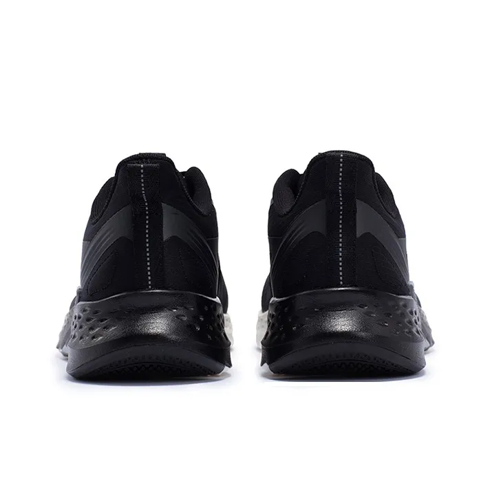 361° Volcano Rainproof Series Running Shoes Men Low Top Obsidian Black/Feather White-3