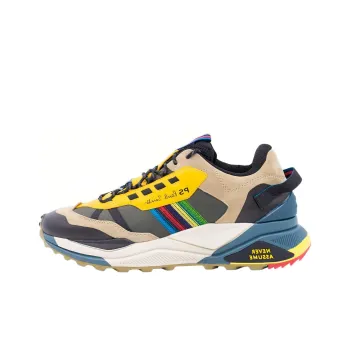 Paul Smith Low Top Sports Casual Shoes Men's Yellow Brown