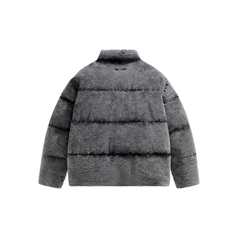 Coke Puffer Jacket Unisex Black-1