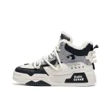 Beige Black (High-Top Fleece-Lined)