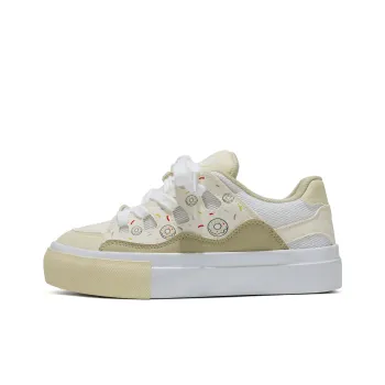 B10CROWN Anti Slip And Wear Resistant Lightweight Low Top Skateboard Shoes Women's
