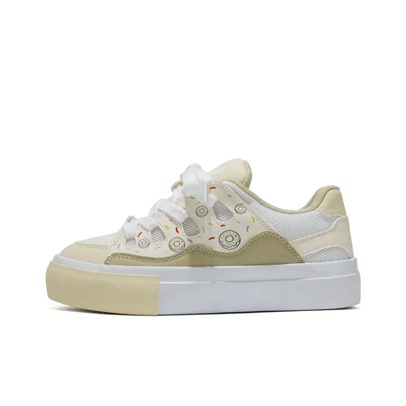 B10CROWN Anti Slip And Wear Resistant Lightweight Low Top Skateboard Shoes Women's-0
