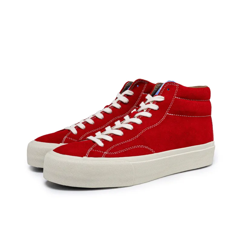 TC Tcmade 022 Wear-Resistant Mid-Top Canvas Shoes Unisex Red-1