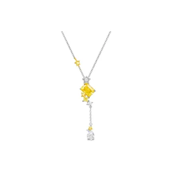DESIGN CIRCLES S925 Silver Necklaces Women's