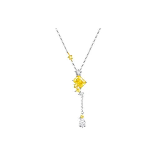 DESIGN CIRCLES S925 Silver Necklaces Women's