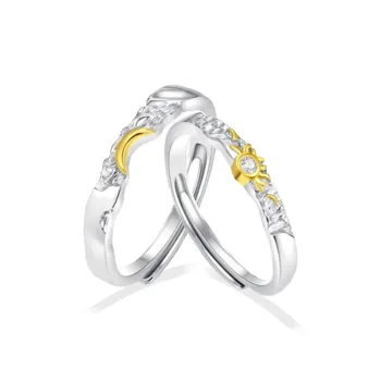 Chongqing Gold Store S925 Silver Rings Unisex