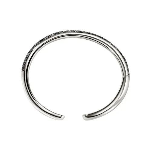MM6 Maison Margiela Enamel logo Bracelet Cuff