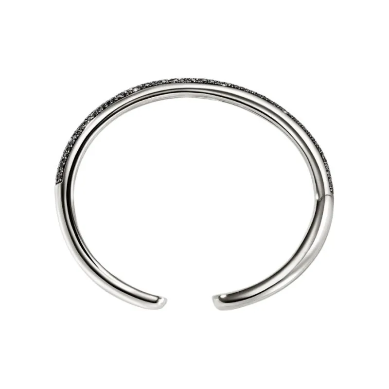 John Hardy Surf Hinged Diamond Cuff Bracelet-0
