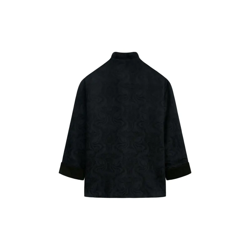 XUANSHENG Puffer Jacket Men's Navy Blue-1