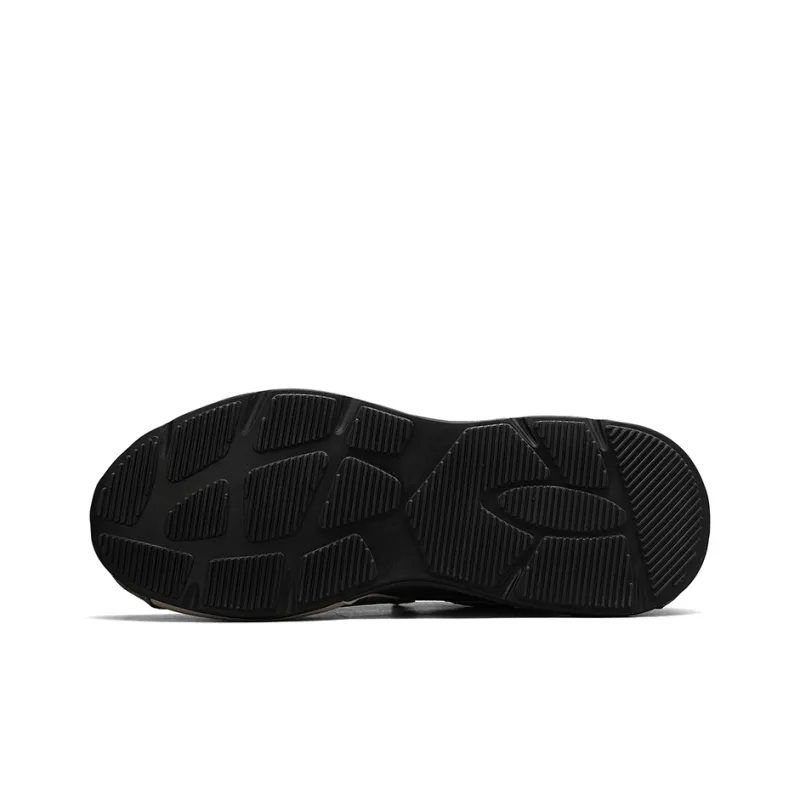 Jeep Chunky Sneakers Men Low Top Black Gray/Black Orange/Gray-5