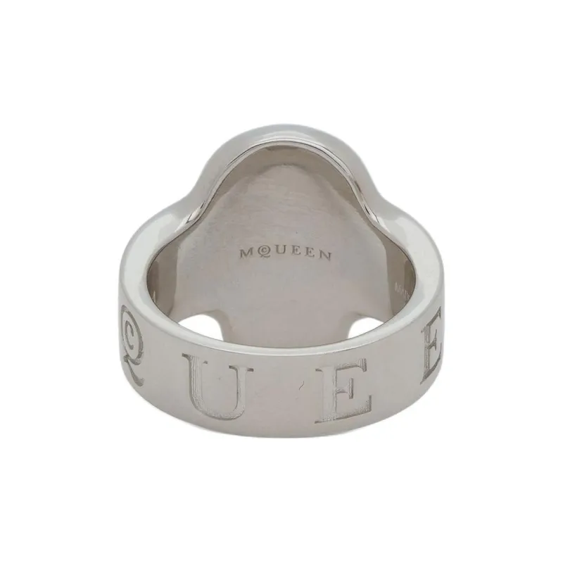 Alexander McQueen Skull Slip On Ring-1