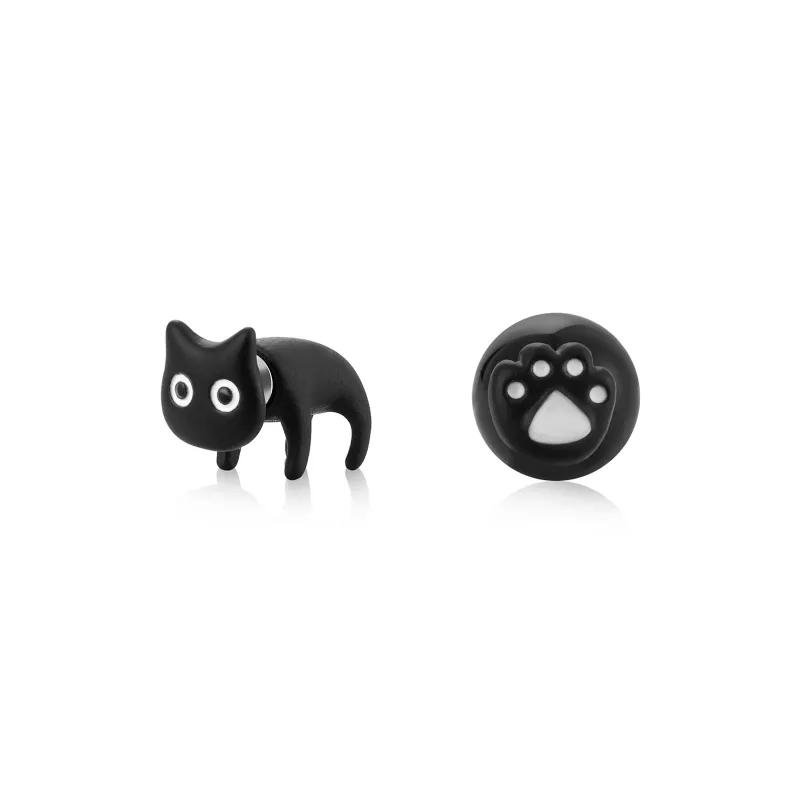 Zeroline Copper Stud Earrings Women's-2