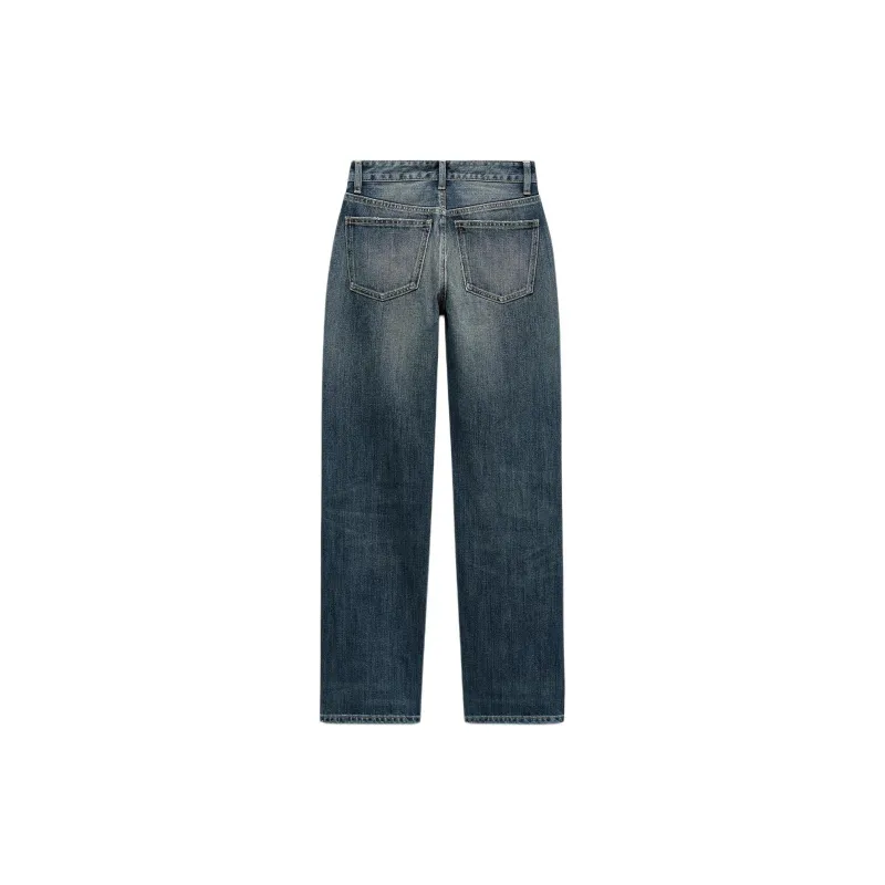 ZARA Trf Jeans Women's Marine Blue-1