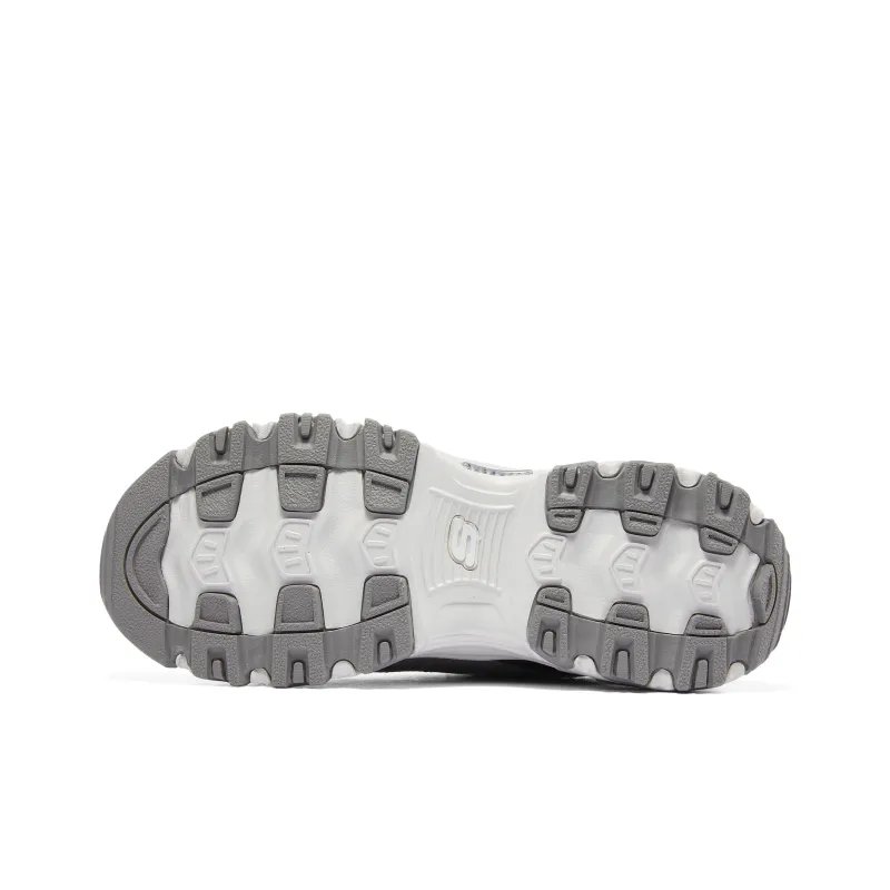Skechers D'Lites 1.0 'Black Gray' Women's-11