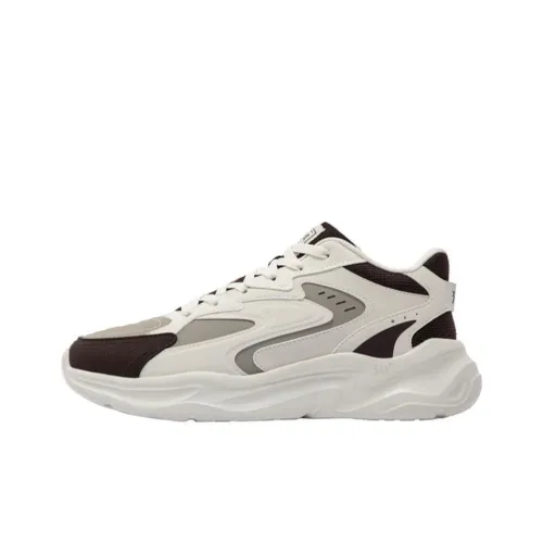 361° Kesar 2 Cushioned Anti Slip And Wear Resistant Warm Mid Top Casual Shoes Men's Beige Brown