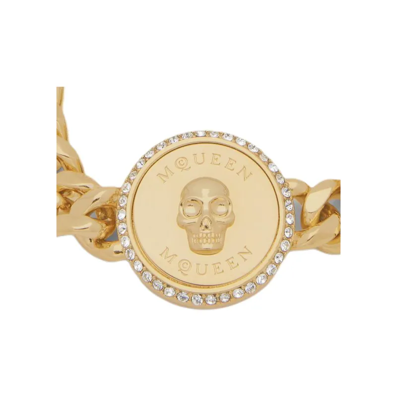 Alexander McQueen Sovereign Skull Bracelet-2