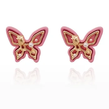 QIANFANGDAHUANGYE Faux Pearl Stud Earrings Women's