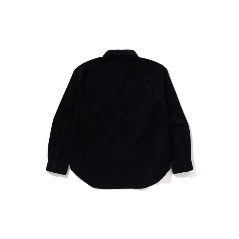 A BATHING APE One Point Corduroy L/S Shirt-5