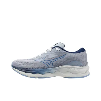 Mizuno WAVE SERENE Anti Slip Wear Resistant Low Top Running Shoes Women's Gray Blue