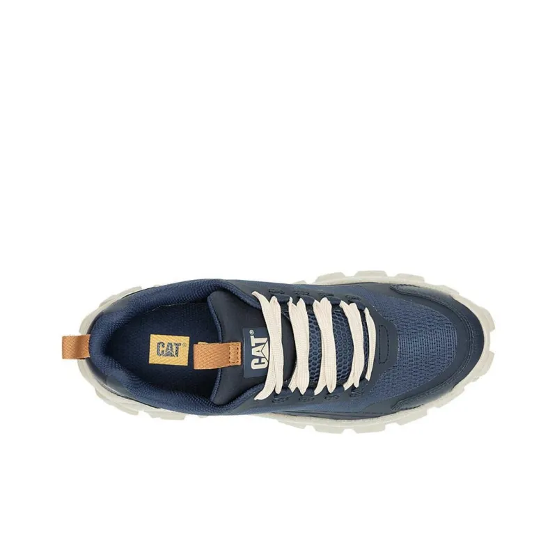 CAT Intruder Lightning Wear-Resistant Low-Top Casual Shoes Unisex Blue-3