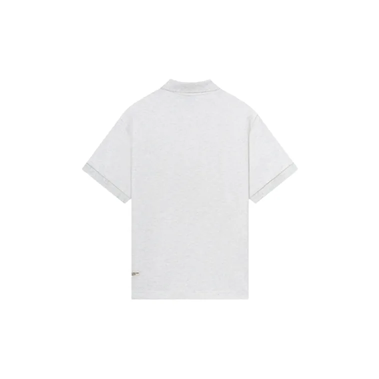 New Balance Polo Shirt Men's Light Gray-1
