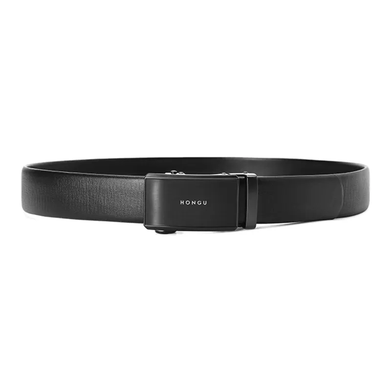 HONGU Cow Leather Belts Men's Width 3.5cm-7