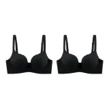 [2 Pack]Black+Black