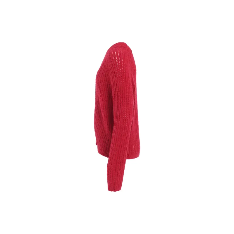 Yohji Yamamoto FW24 Sweater Women's Raspberry-2
