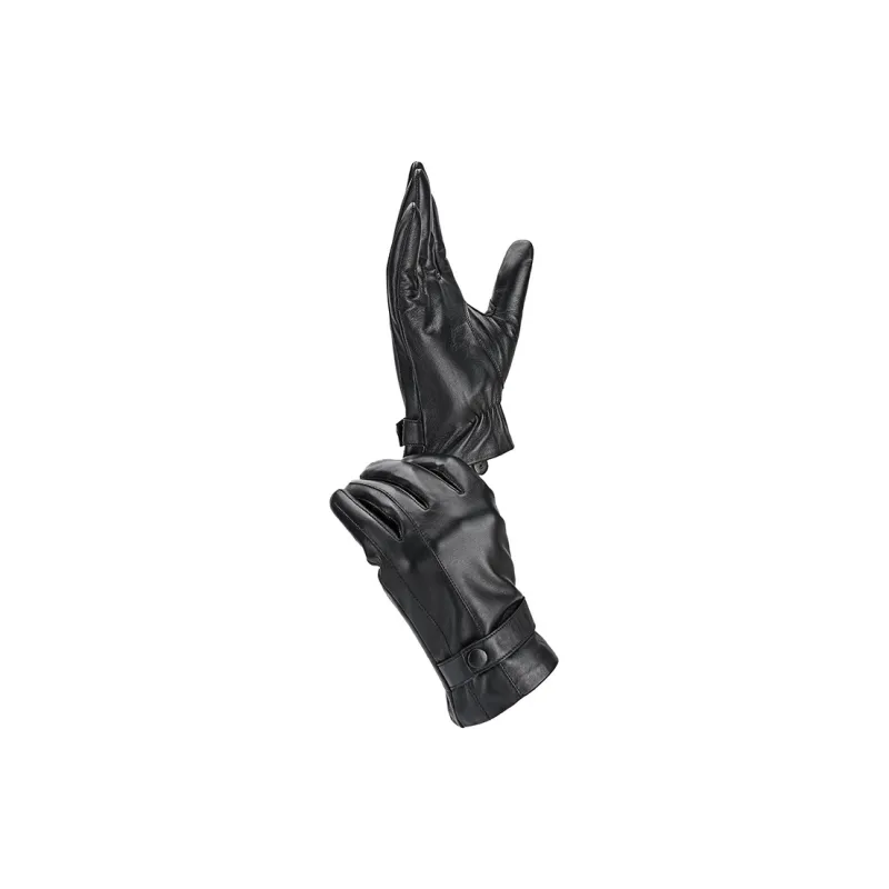 JAGUAR Sheepskin Genuine Leather Glove Men's-4