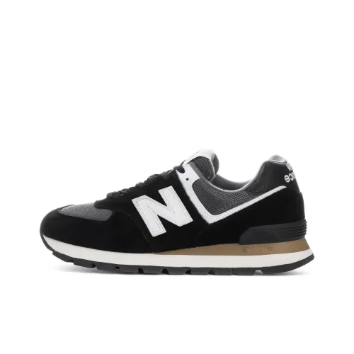 New Balance NB 574 Anti Slip Wear Resistant Low Top Casual Shoes Men's Black