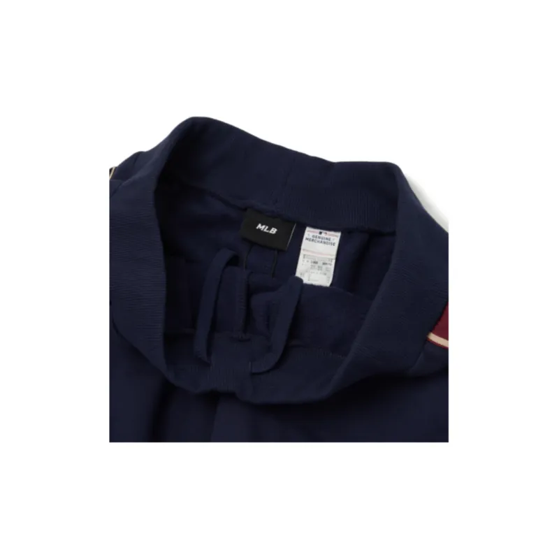 MLB Knitted Sports Pants Unisex Navy Blue-3