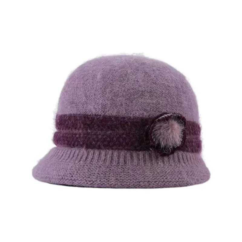 Top Melon Acrylic Beanies Women's-0