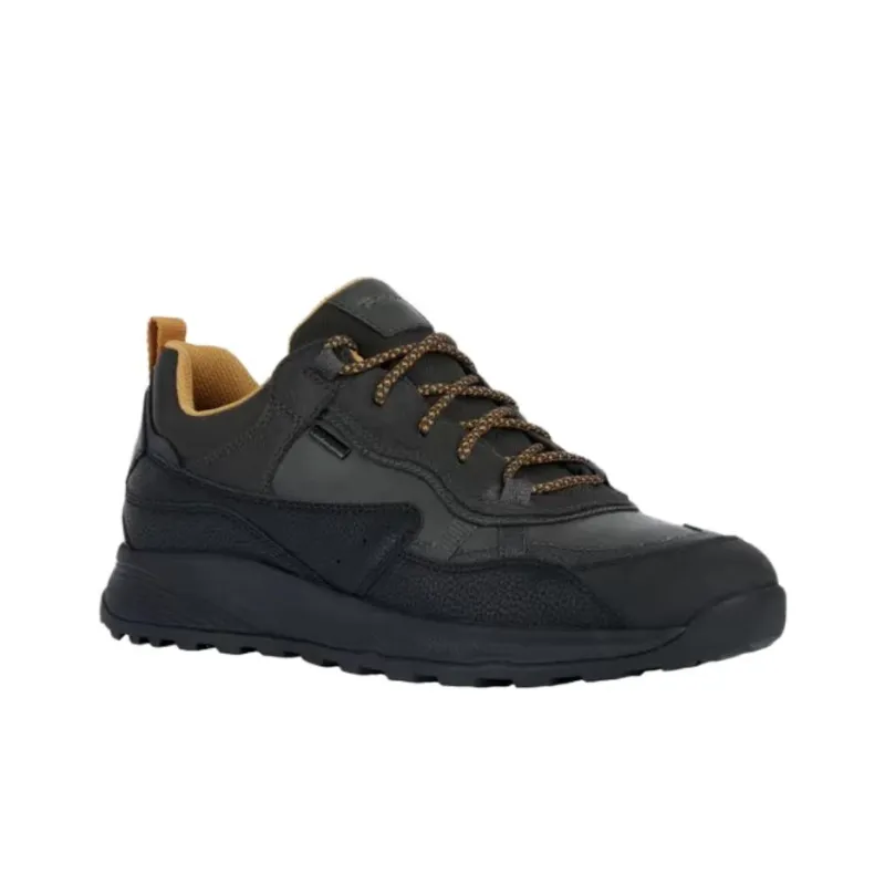 GEOX Terrestre Ab Anti-Slip Wear-Resistant Low-Top Casual Shoes Men's Black-1