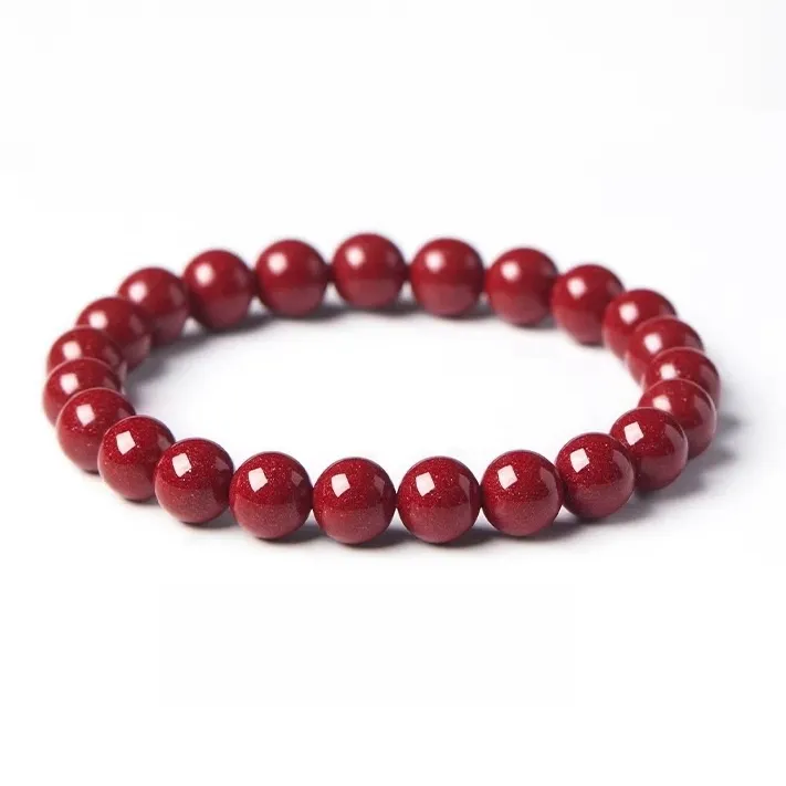 Harf Cinnabar Jade Bracelets Unisex-16