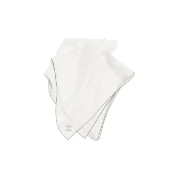 CHANEL Silk Headwraps Women's Ivory