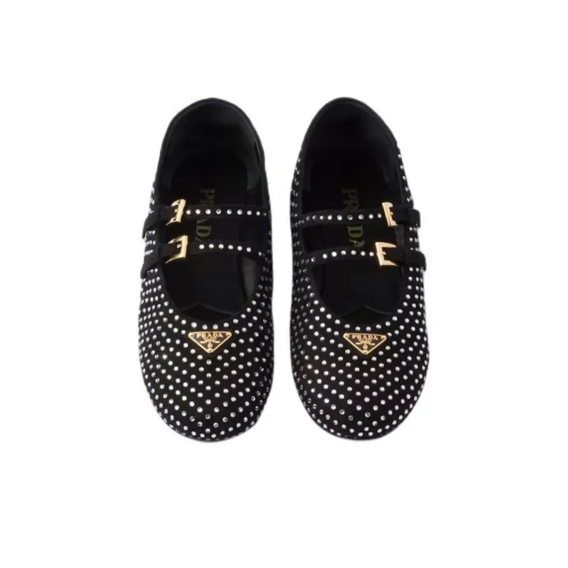 PRADA Casual Single Shoes Women's Black-3