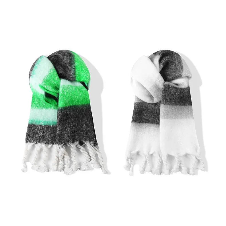 Yalu Preferred Knit Scarves Unisex-4