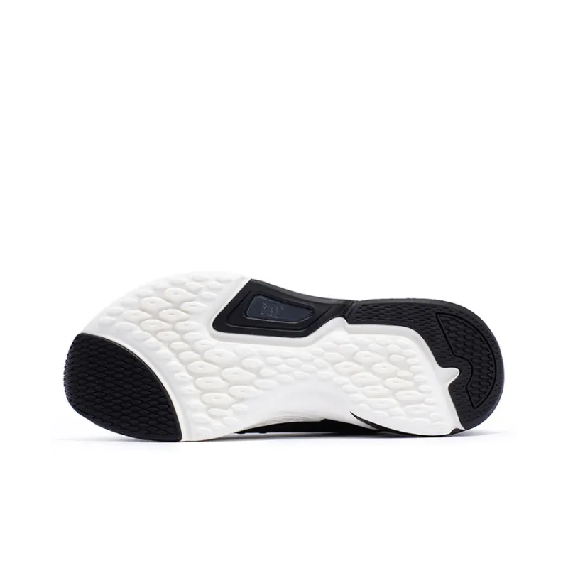 361° Volcano Rainproof Series Running Shoes Men Low Top Obsidian Black/Feather White-4