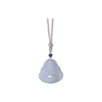 Ingenuity Hetian Jade Necklaces Smoky Purple Women's