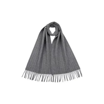 H YXIANG Cashmere Knit Scarves Men's