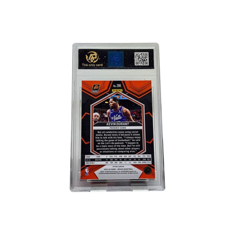 PANINI KD Player Card High End Grenade Mosaic Collection Silver Diamond Pulse Ripple Holographic Card Graded Cards 1 Pc-1